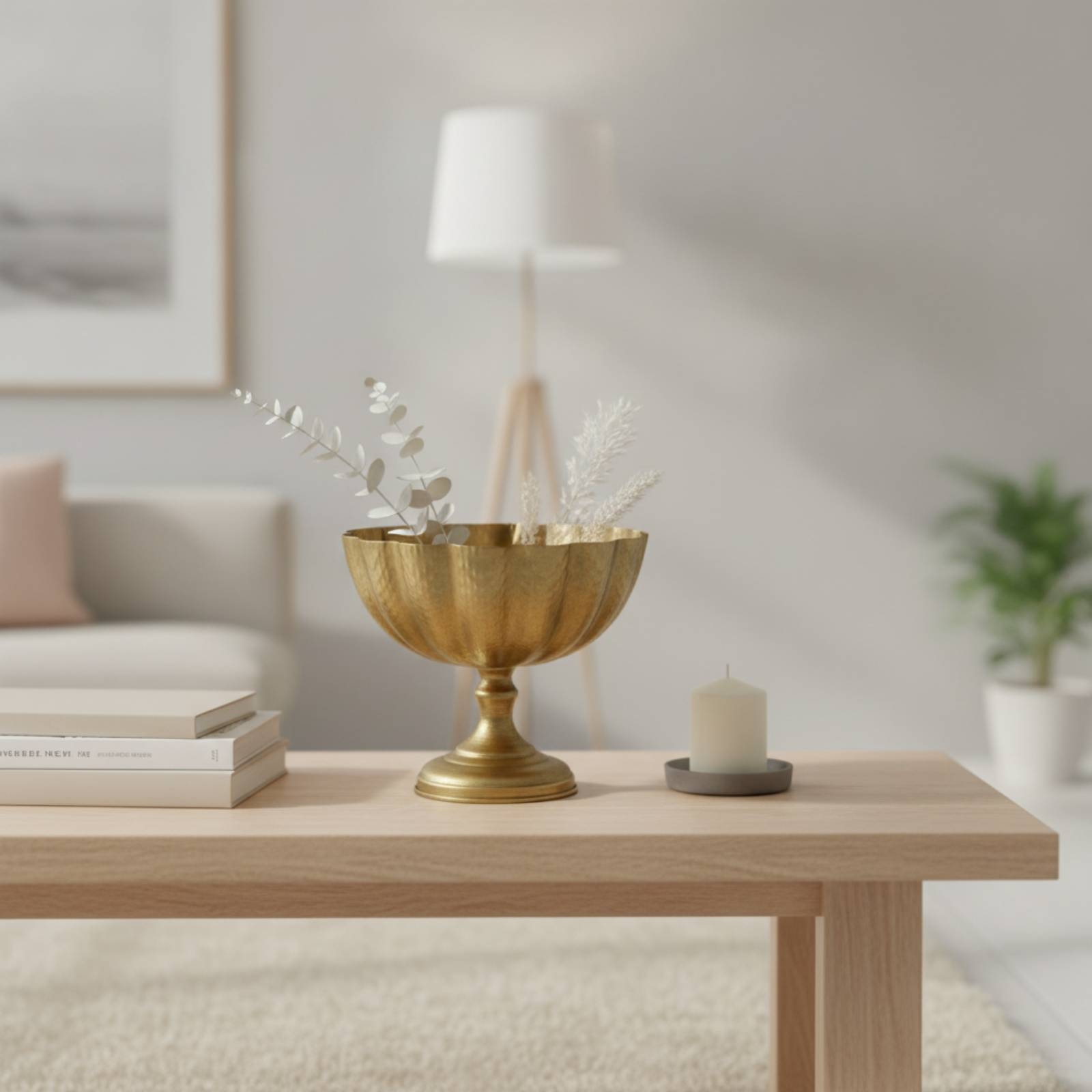 Home Decor Vase - Декоративная ваза-урна на подставке с эффектом
