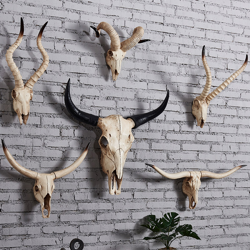 Home Decor On Sale - Искусственный череп коровы, овечий череп, настенный