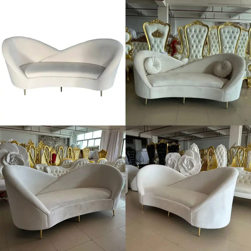 Home Decor Sofa - Горячая распродажа 2026: Свадебный диван-комплект для