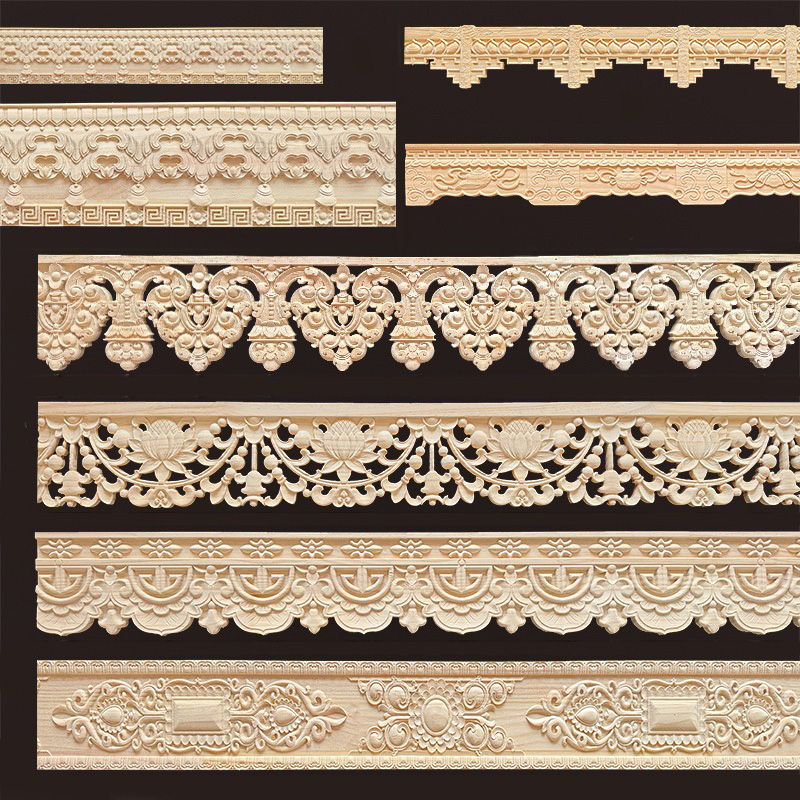 Home Decor Wall Molding - Декоративная деревянная мебель, молдинг, резные линии,