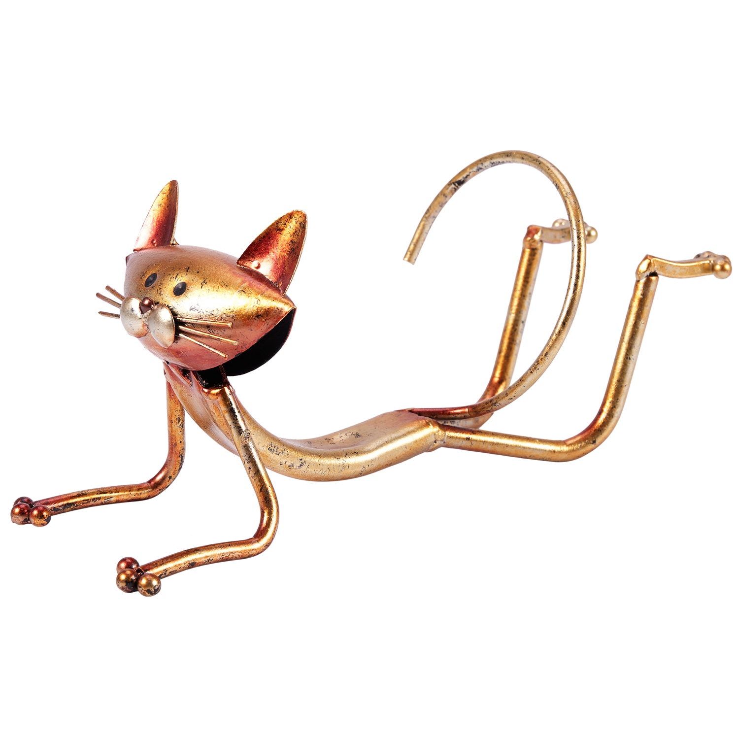Home Decor Yoga - ABSJ-Yoga Cat Винная подставка Металлический держатель