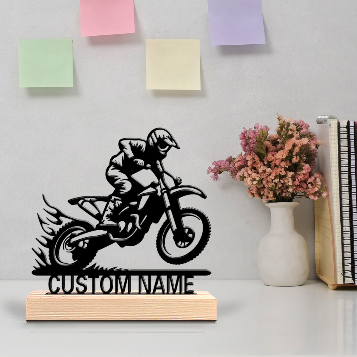 Home Decor Names - 1 шт. Простая металлическая статуэтка мотоциклиста