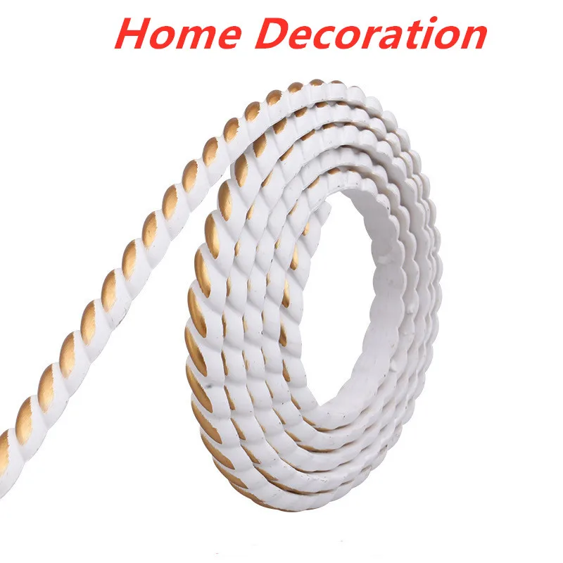 Home Decor Wall Molding - 1 шт. 1/5 м Самоклеящаяся ПВХ-линия