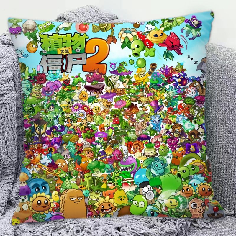 Подушка-плед Plants Vs. Zombie – обзор и цена Home Decor Sofa