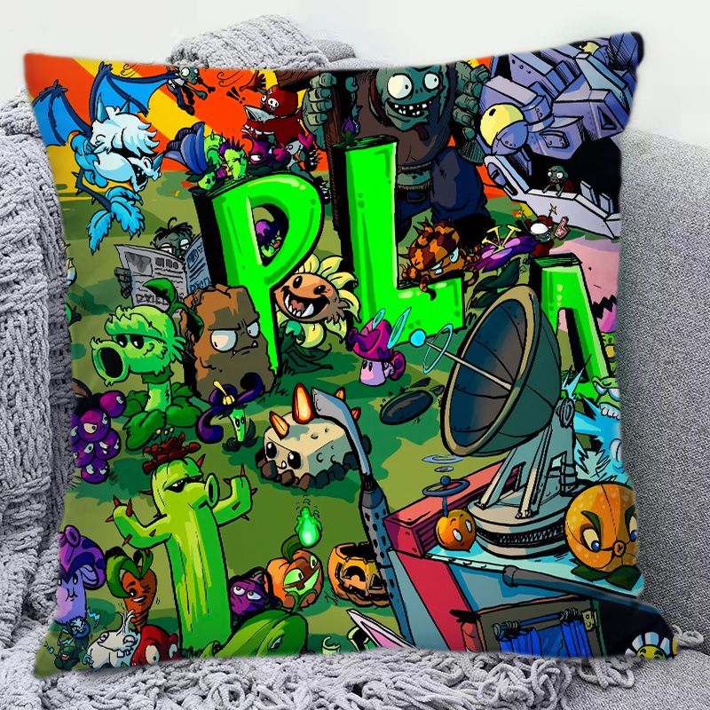 Подушка-плед Plants Vs. Zombie – обзор и цена Home Decor Sofa