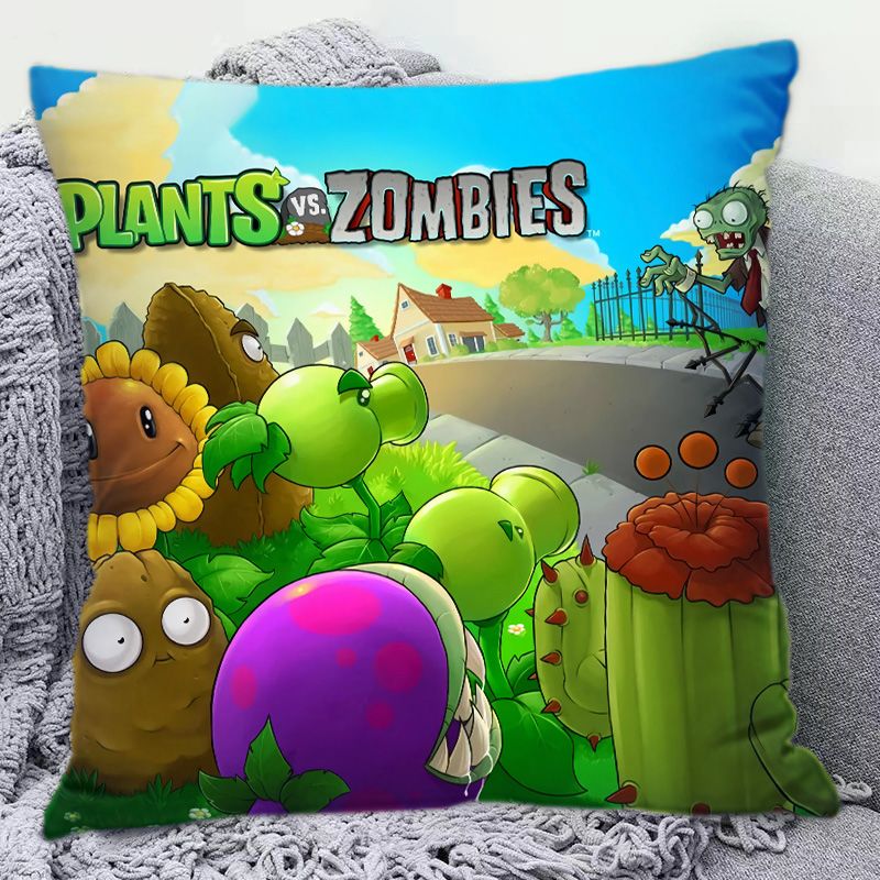 Подушка-плед Plants Vs. Zombie – обзор и цена Home Decor Sofa