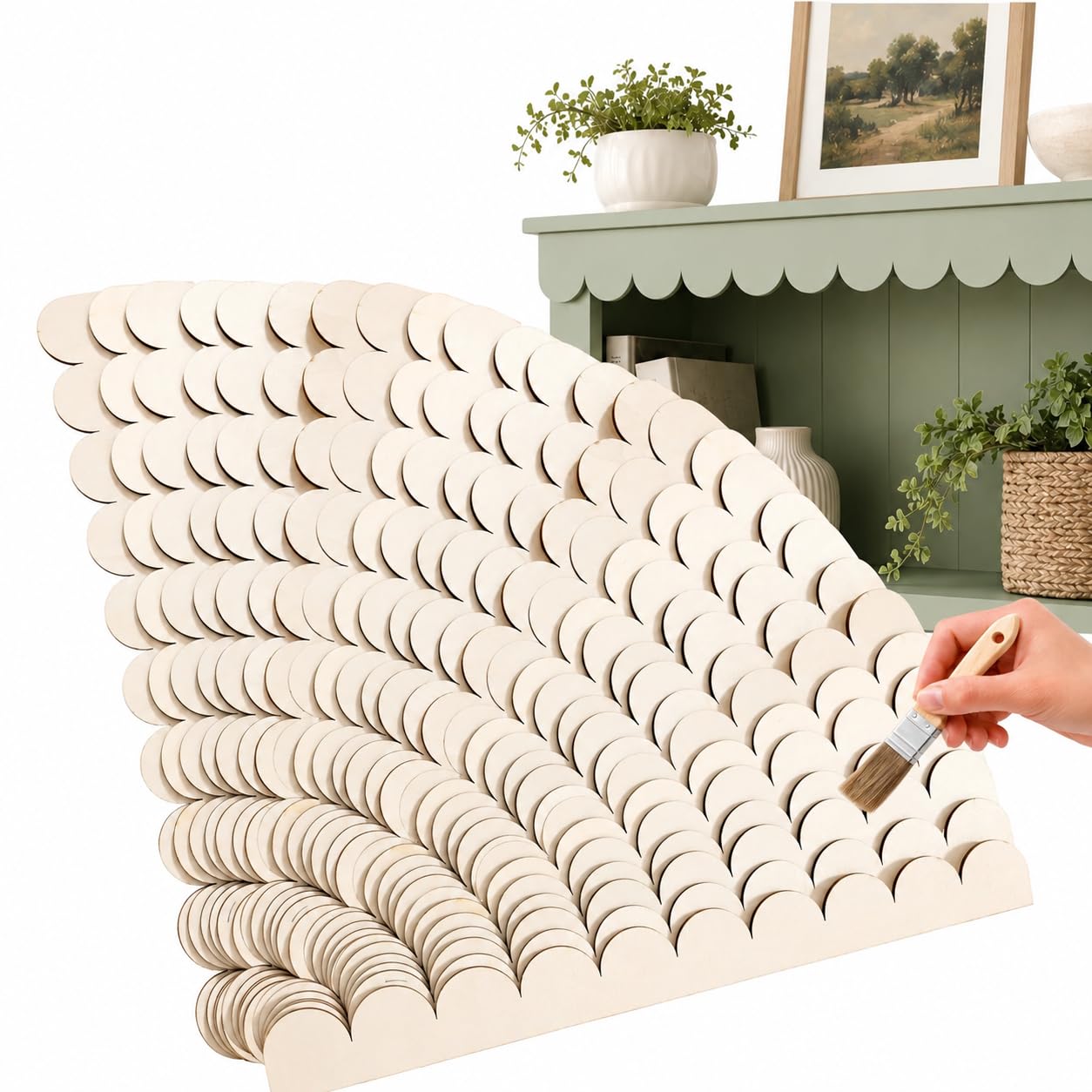 12 шт. фигурного деревянного д – обзор и цена Home Decor Wall Molding