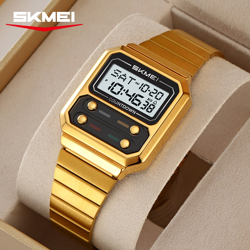 SKMEI 2448 Мужские деловые рет – обзор и цена Vintage Alarm Clock