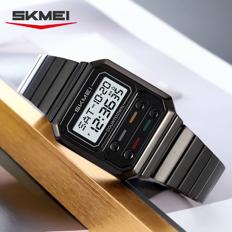 SKMEI 2448 Мужские деловые рет – обзор и цена Vintage Alarm Clock