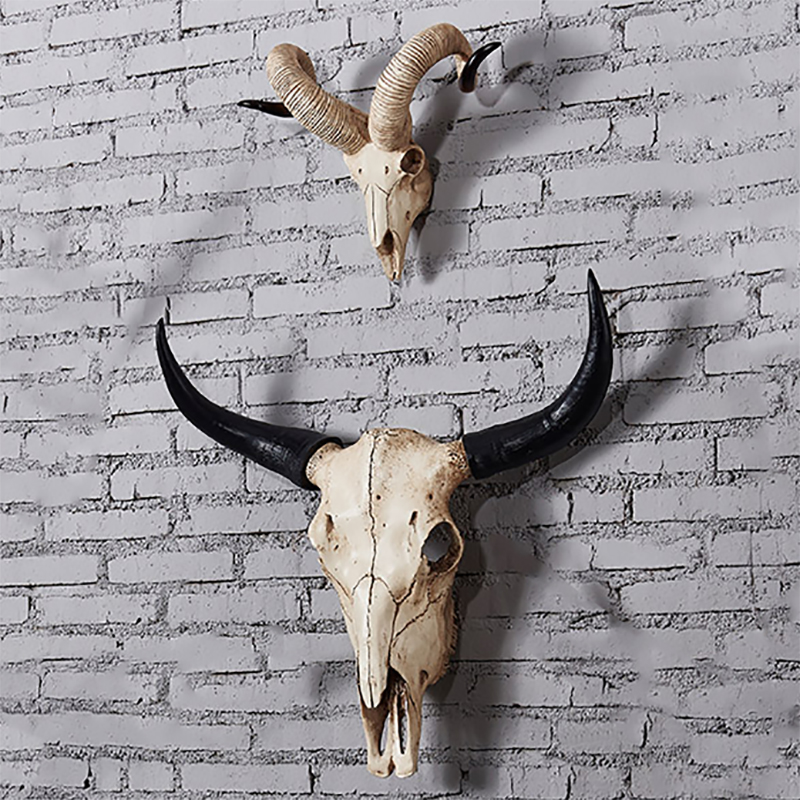Искусственный череп коровы, ов – обзор и цена Home Decor On Sale