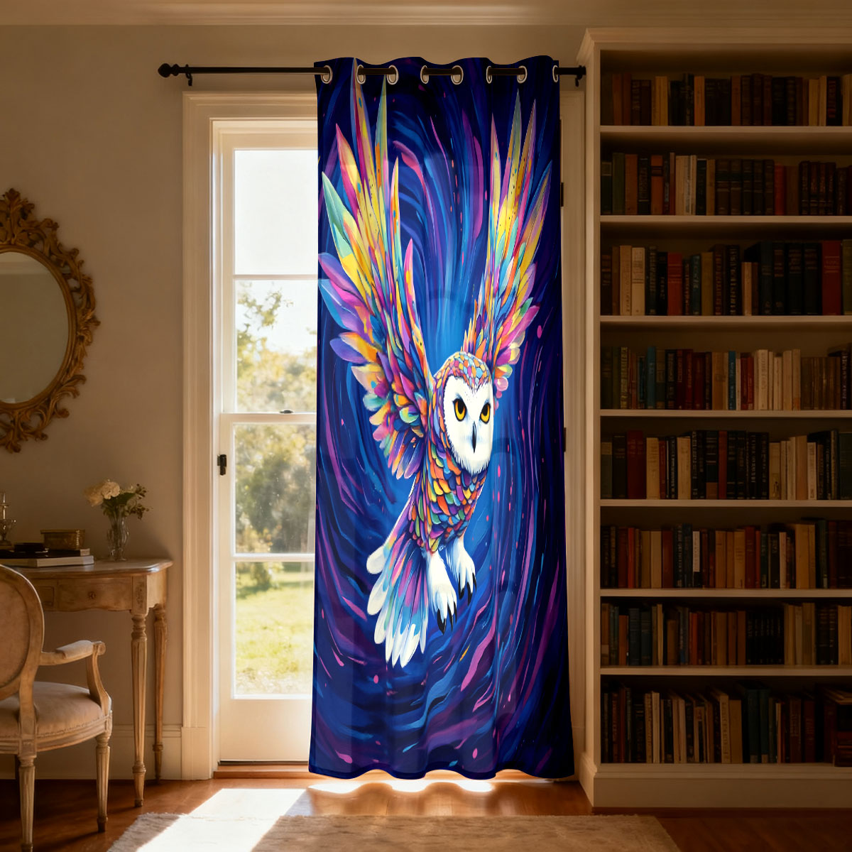 1 шт. Красочная штора с принто – обзор и цена Home Decor Curtain