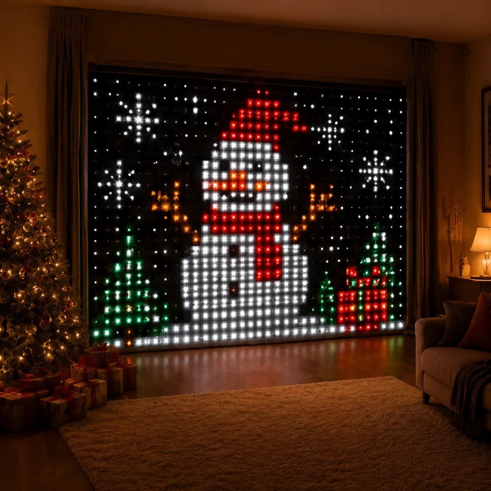Светодиодные пиксельные занаве – обзор и цена Home Decor Curtain