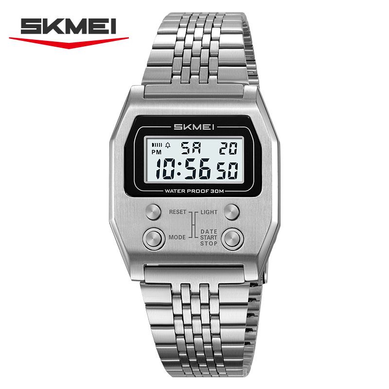 SKMEI 2460 Мужские спортивные  – обзор и цена Vintage Alarm Clock