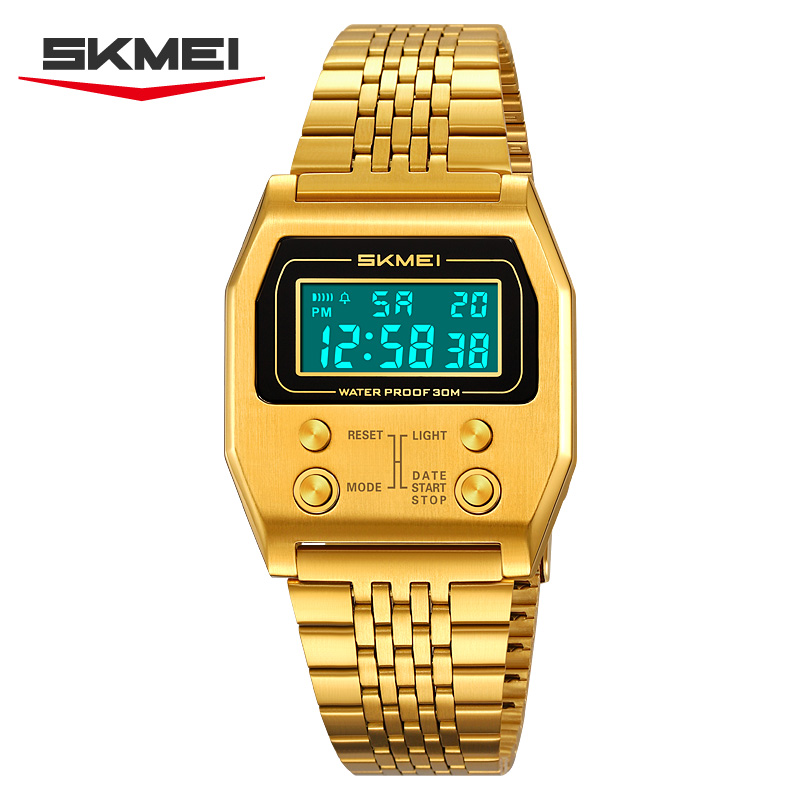 SKMEI 2460 Мужские спортивные  – обзор и цена Vintage Alarm Clock