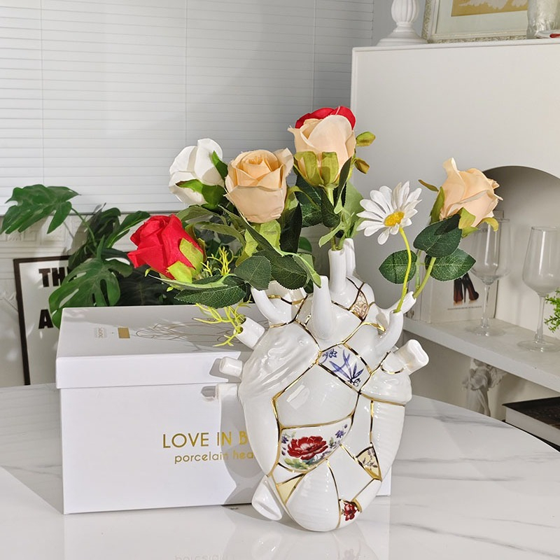 Ваза в форме сердца для гостин – обзор и цена Home Decor Vase