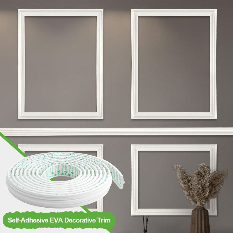1 рулон гибкого самоклеящегося – обзор и цена Home Decor Wall Molding