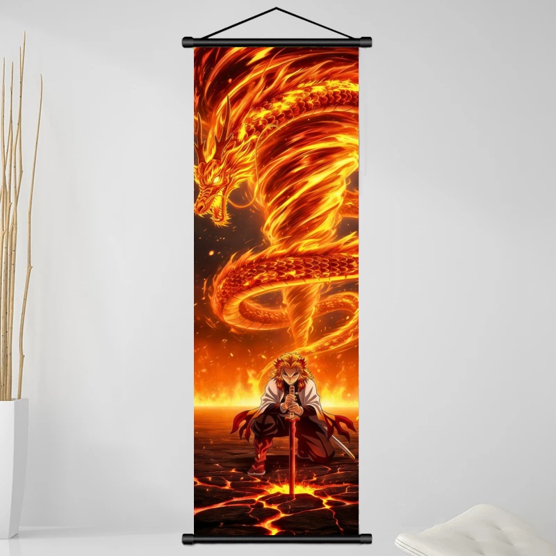 Аниме-постер Demon Slayer: Кёд – обзор и цена Home Decor Ideas