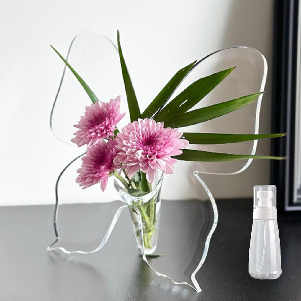 Прозрачная акриловая ваза для  – обзор и цена Home Decor Vase