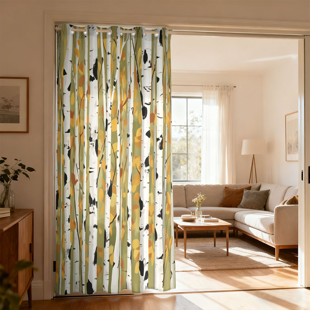 1 шт. осенняя штора с принтом  – обзор и цена Home Decor Curtain