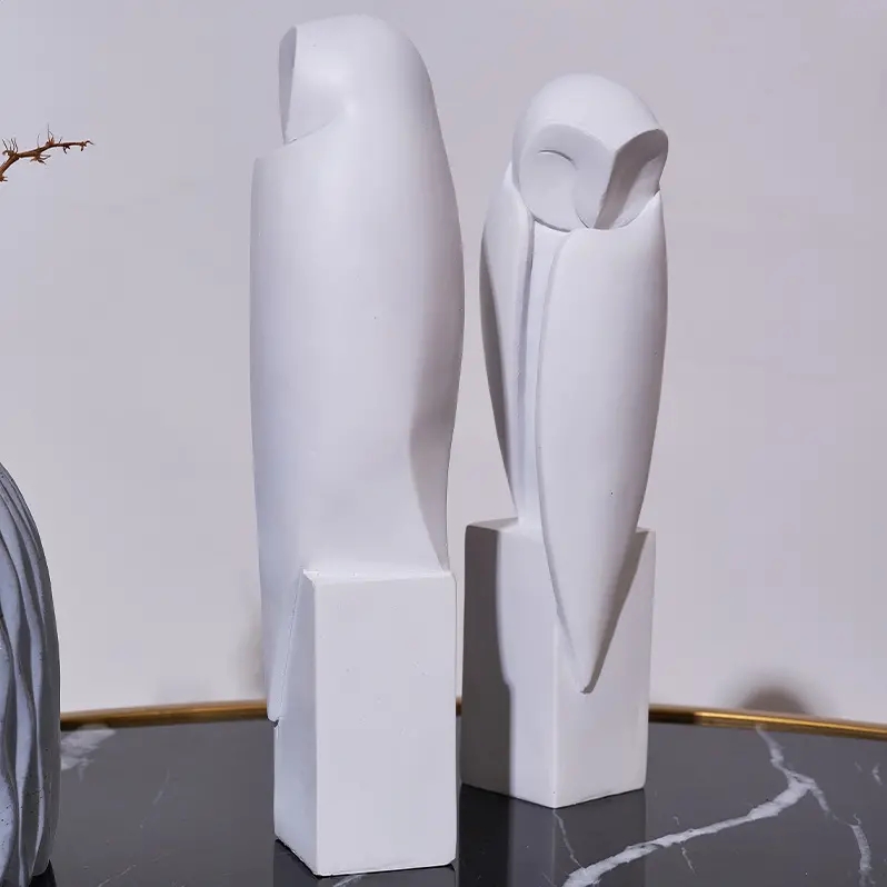 Минималистичная статуя Owll, с – обзор и цена Home Decor On Sale
