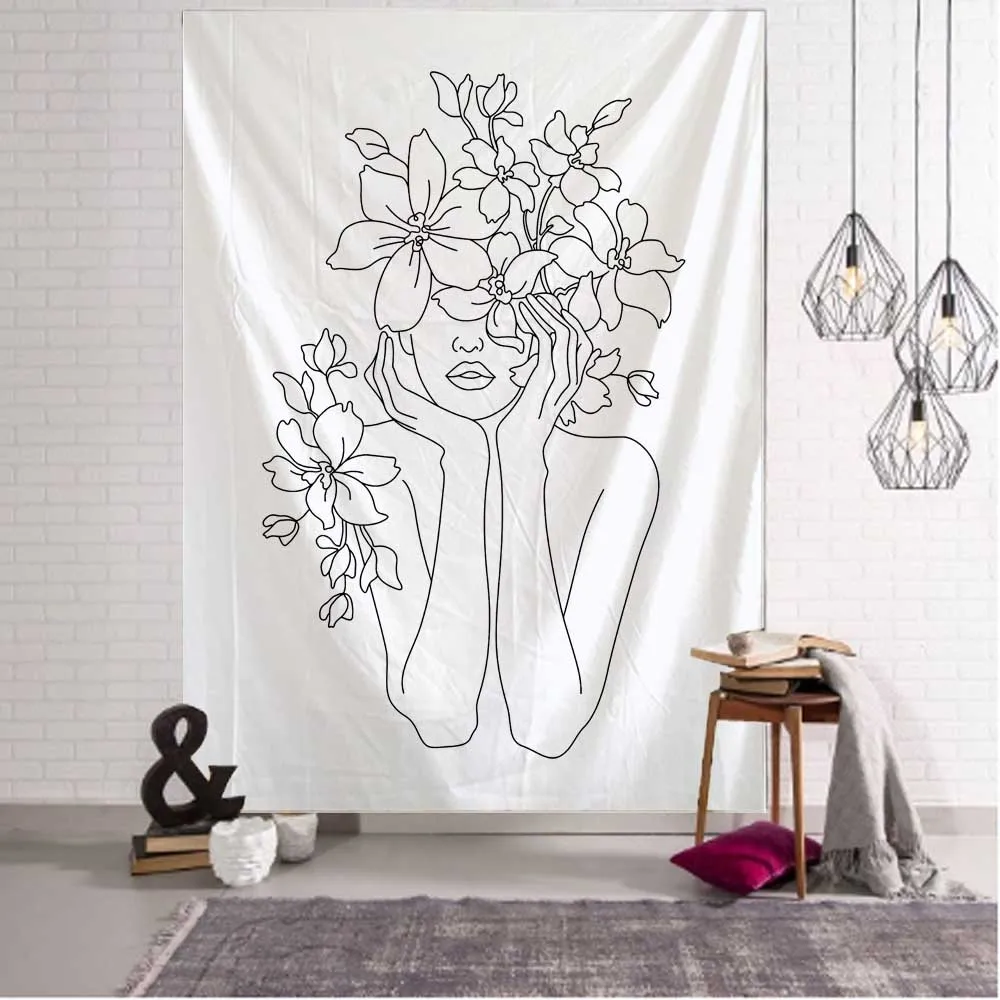 Простая линия, искусство, Бела – обзор и цена Home Decor Yoga